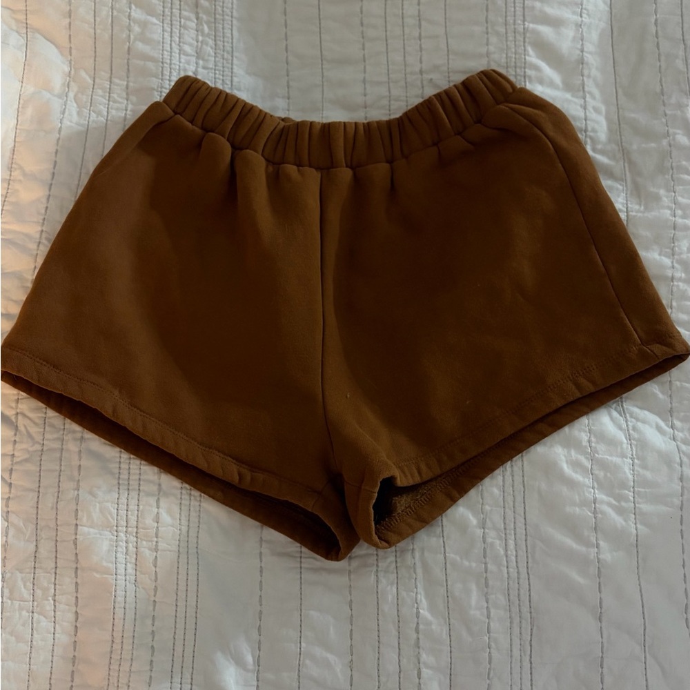 Princess Polly Chocolate Brown Athletic Shorts